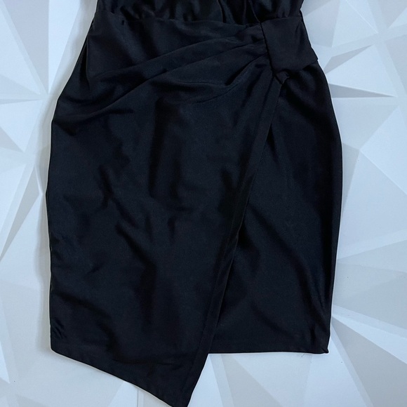 E.L.H.Studio Elegant Black Strapless Dress Women’s Size:M - Picture 10 of 13